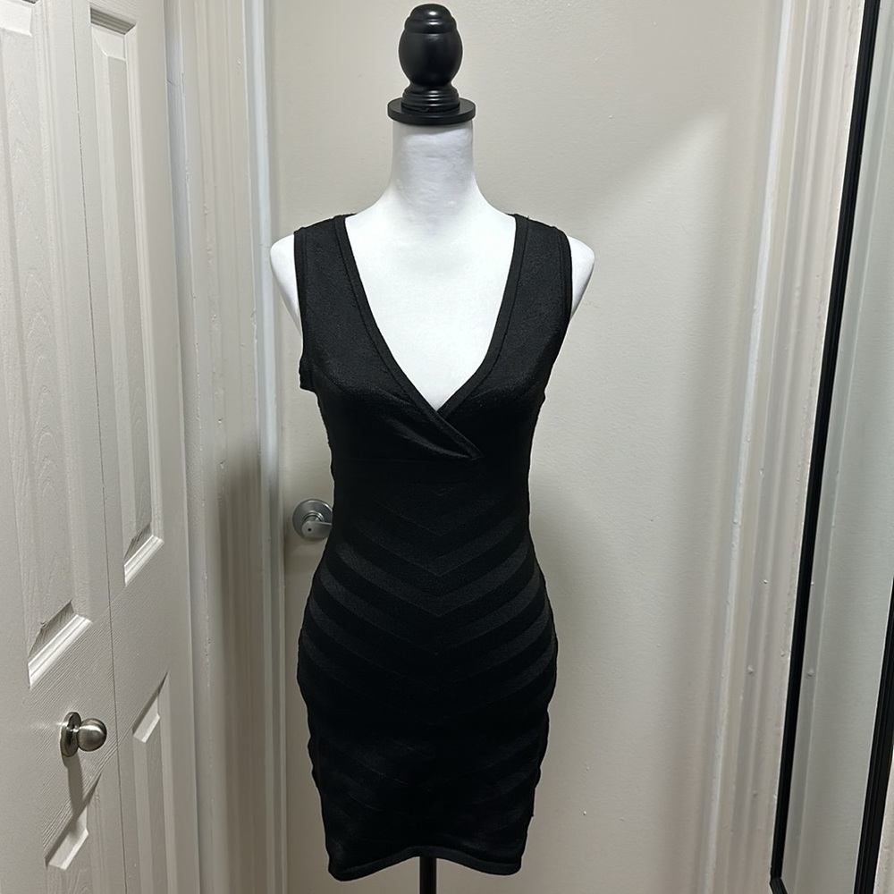Black Sexy Body-con Forever 21 Bandage Dress - Picture 7 of 8